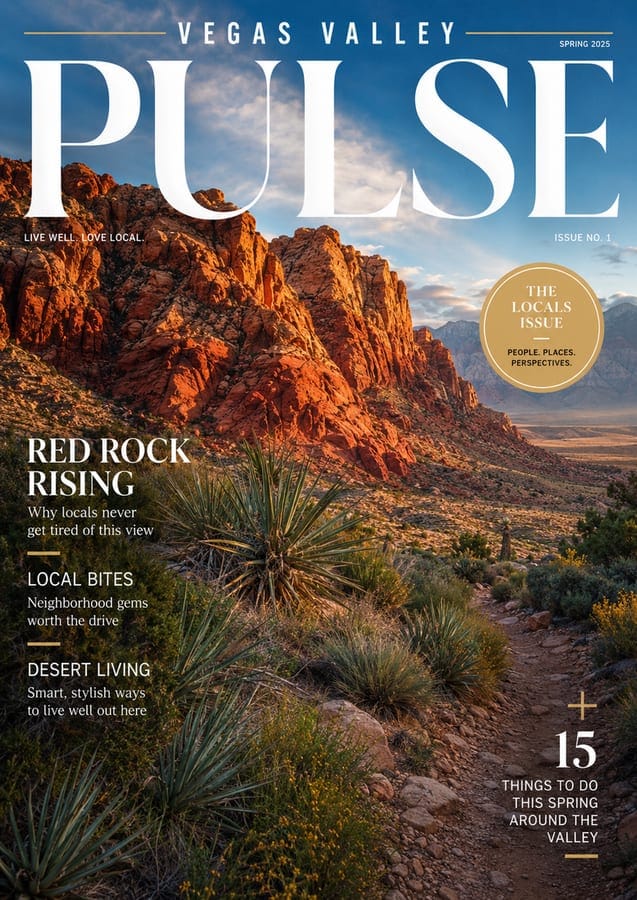 Vegas Valley Pulse launch magazine preview